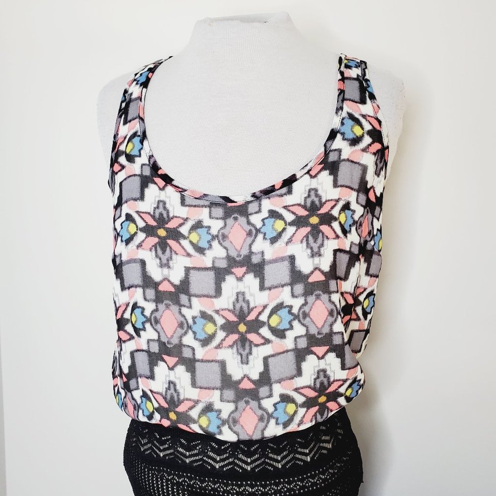 RACHEL ROY Crochet Boho Midi Dress - Picture 4 of 10